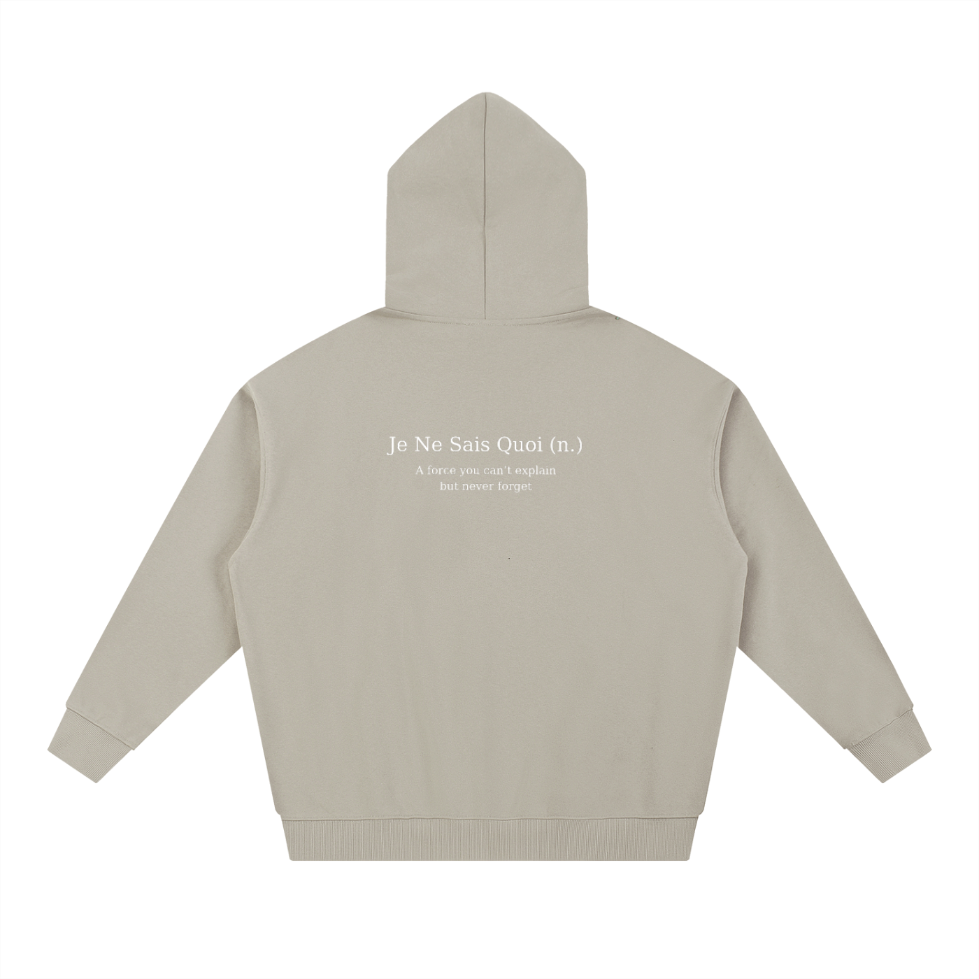 Essential Heavyweight Hoodie_Never Forget