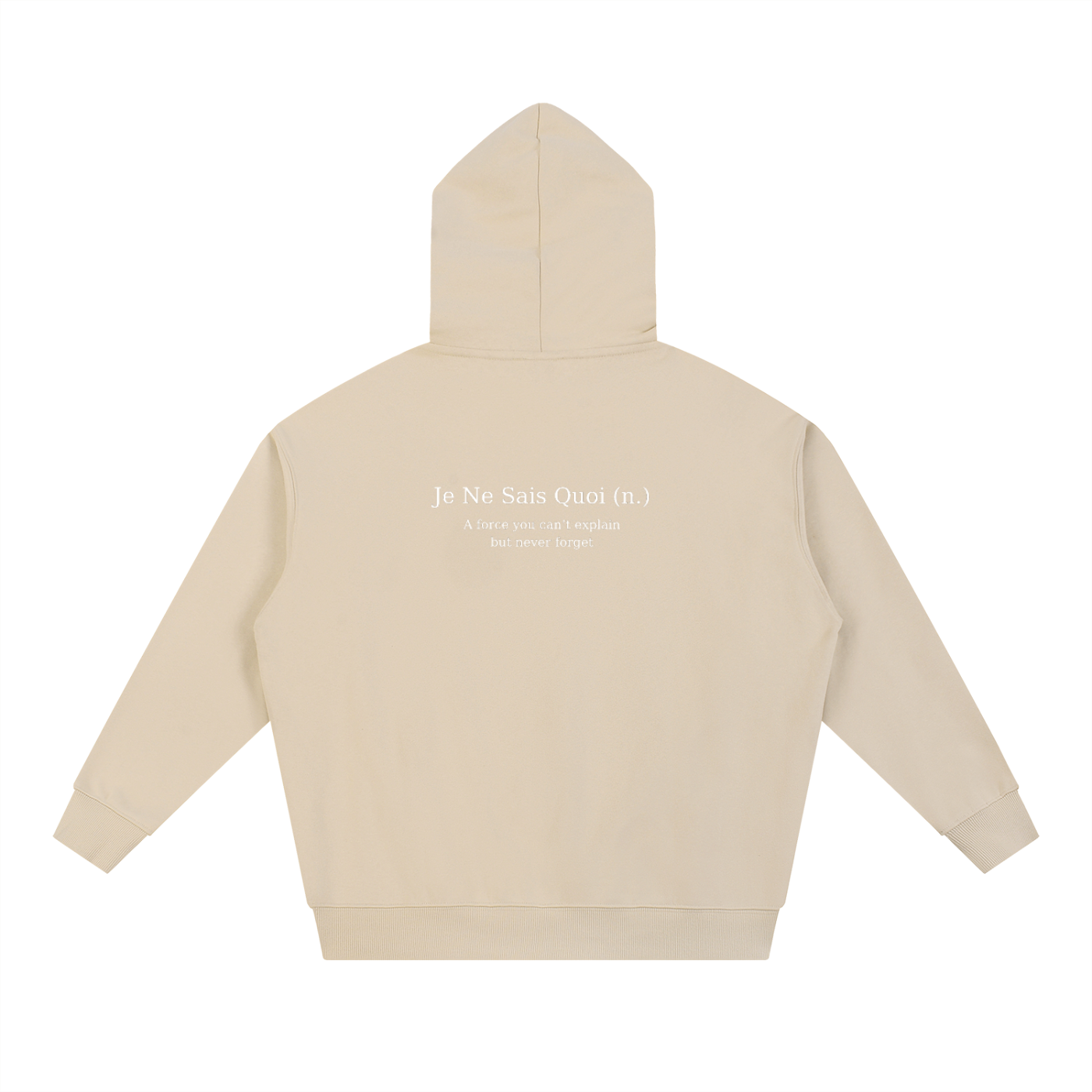 Essential Heavyweight Hoodie_Never Forget