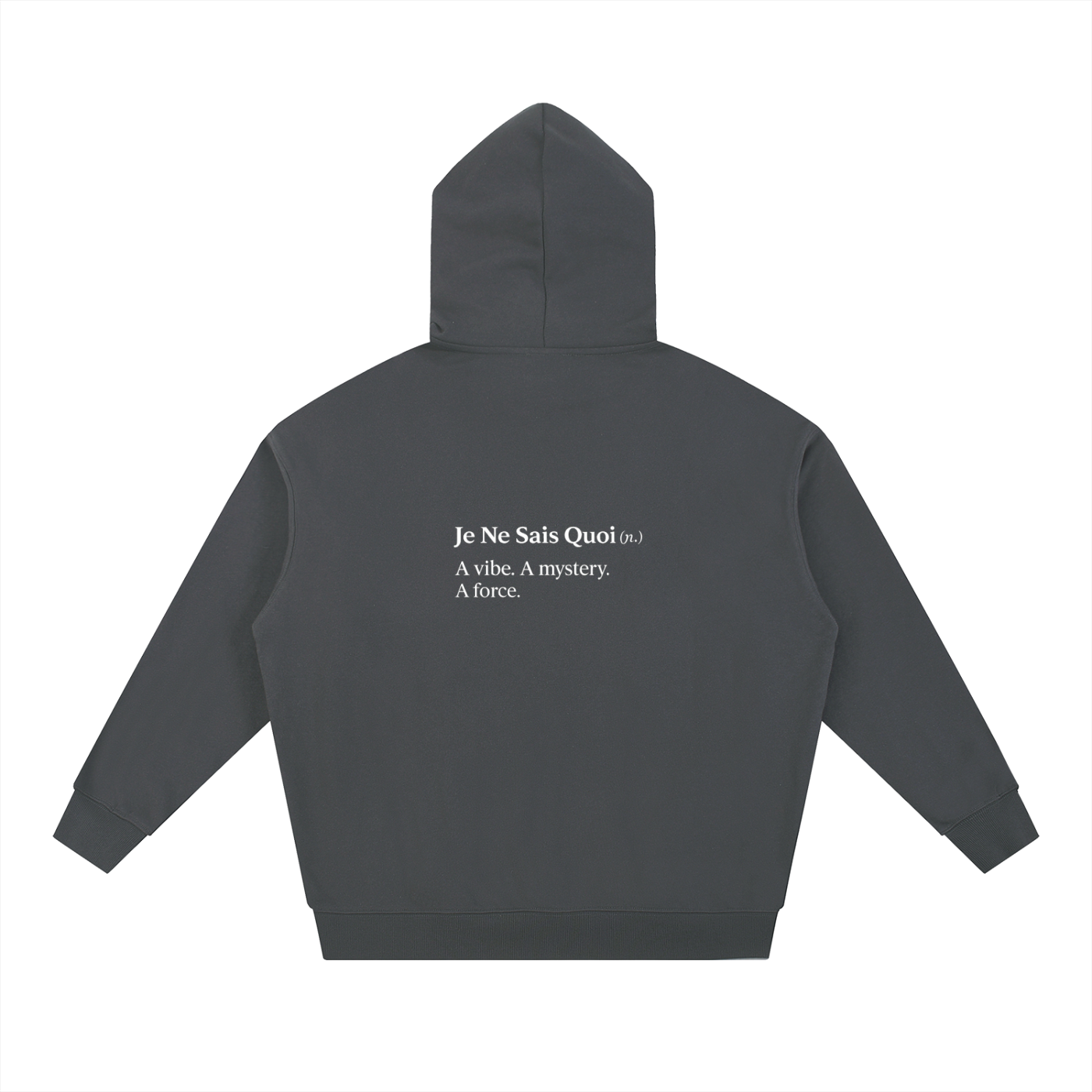 Essential Heavyweight Hoodie_Vibe. Mystery.Force