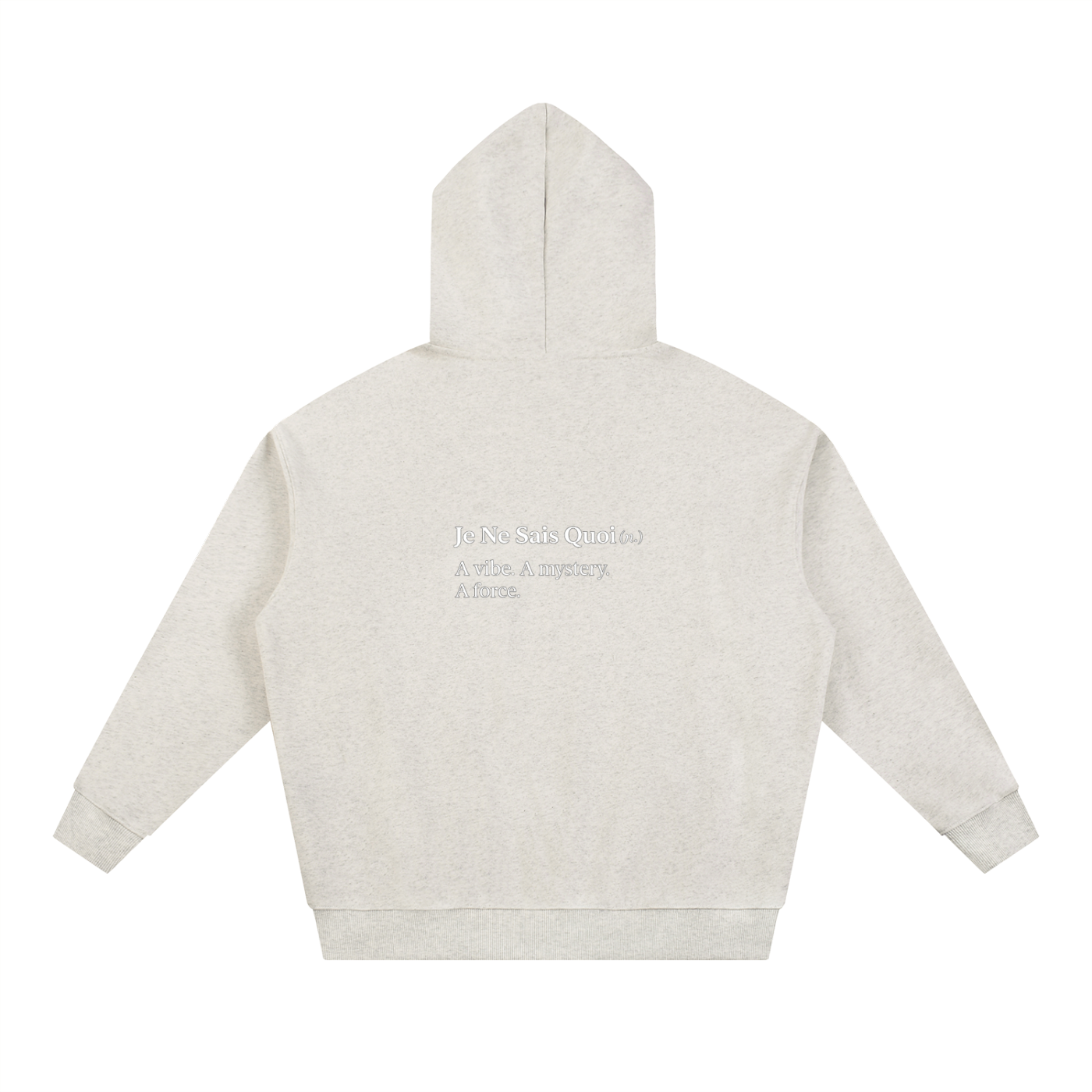 Essential Heavyweight Hoodie_Vibe. Mystery.Force