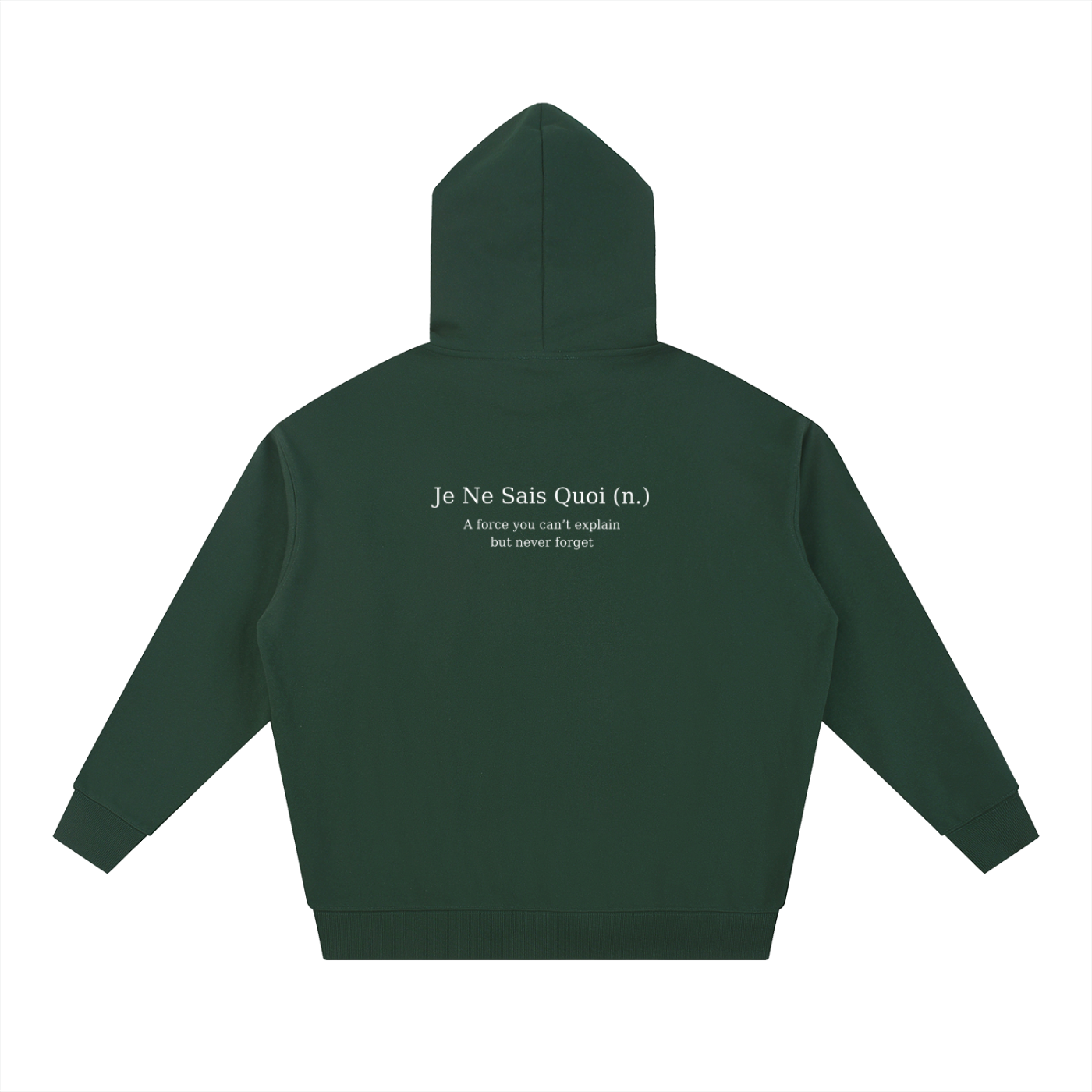 Essential Heavyweight Hoodie_Never Forget