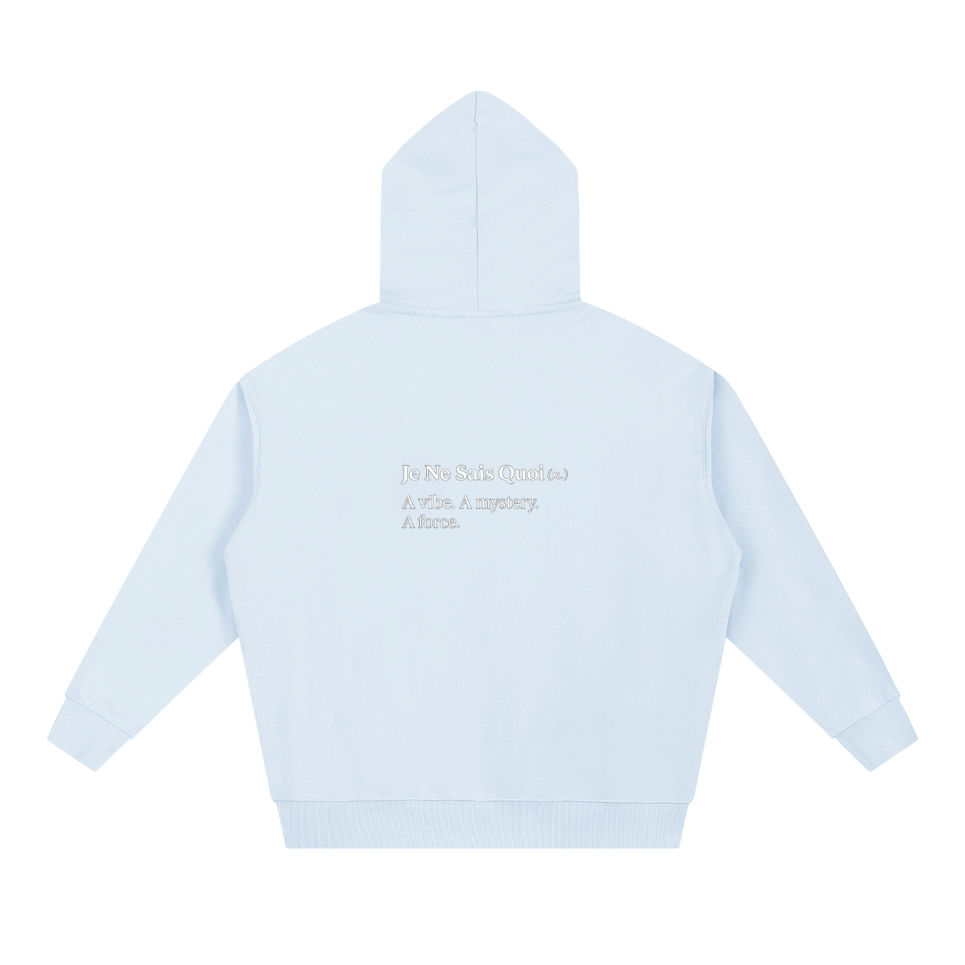 Essential Heavyweight Hoodie_Vibe. Mystery.Force