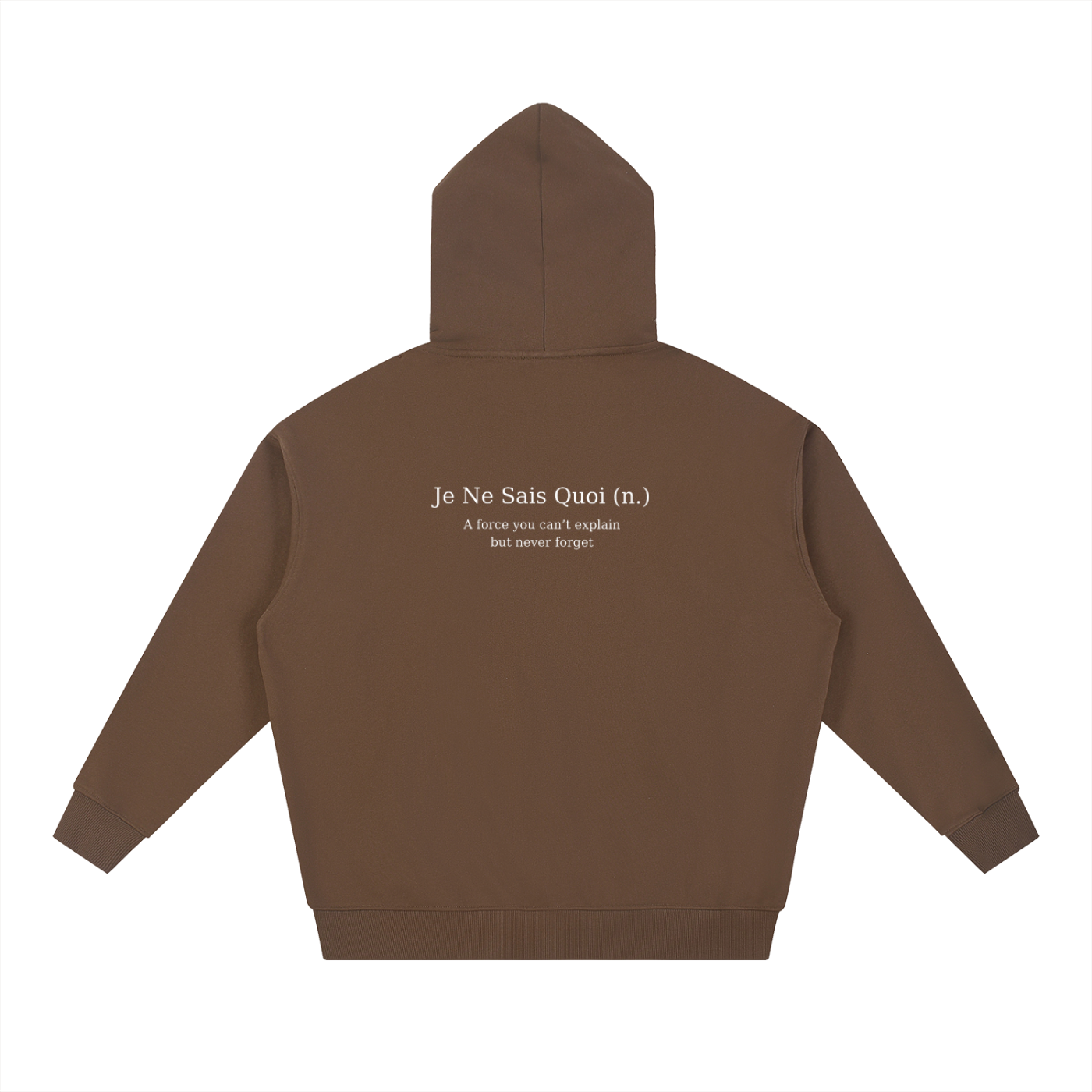 Essential Heavyweight Hoodie_Never Forget