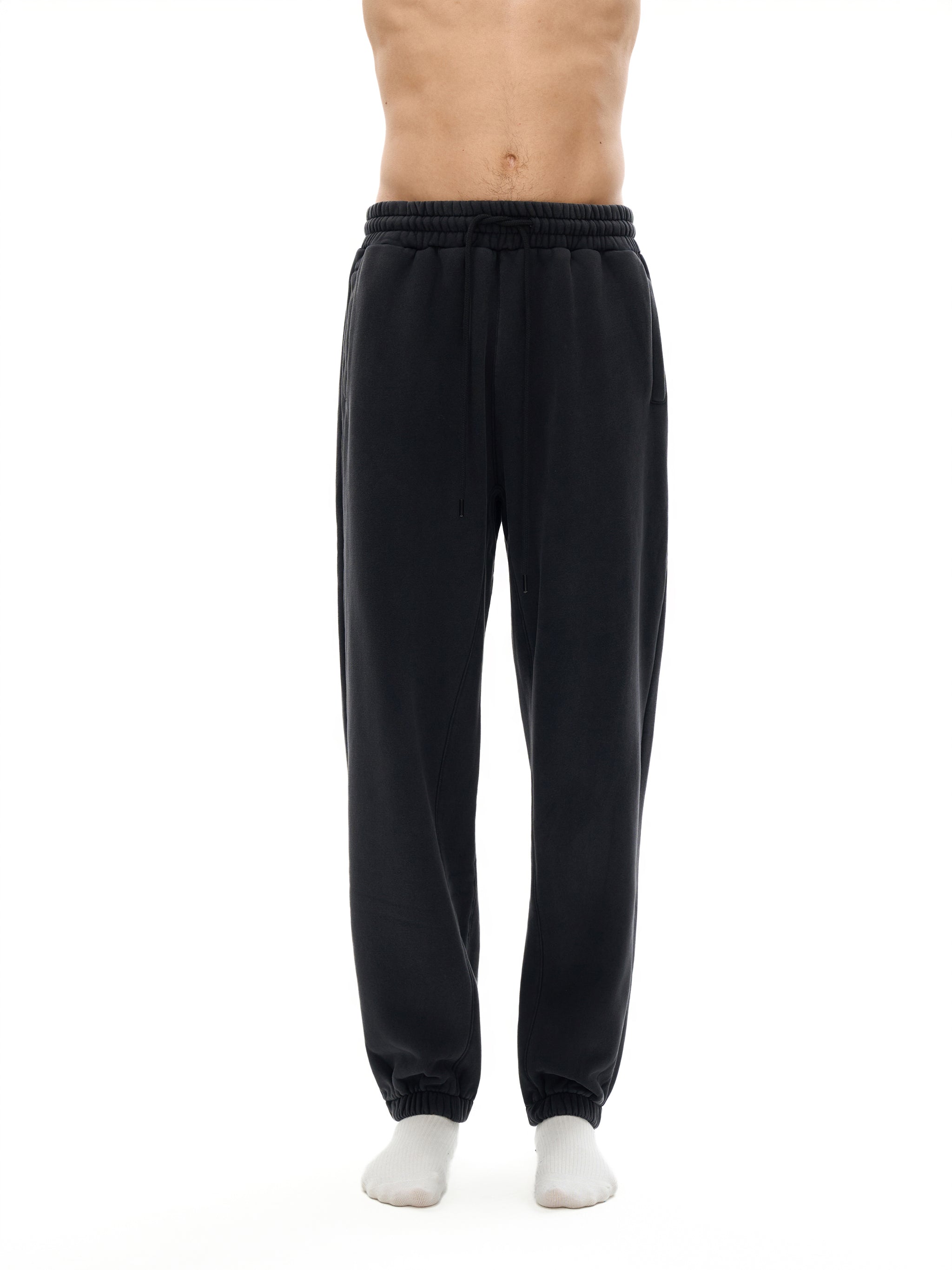 Fleeced Jogger Sweatpants_Signal