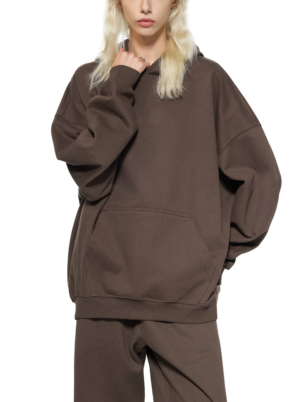 Essential Heavyweight Hoodie_Vibe. Mystery.Force