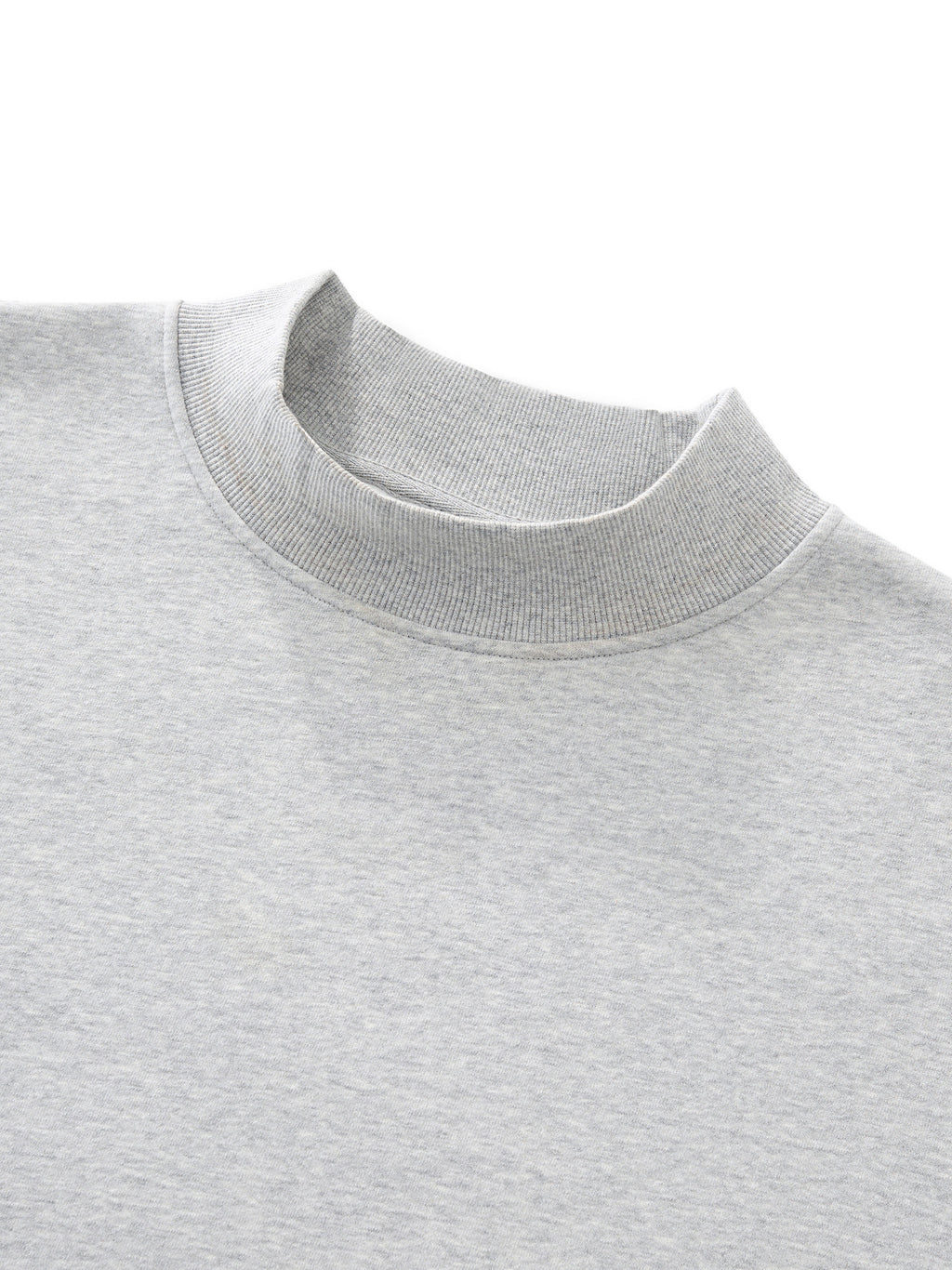 Essential Fleece Mock-Neck Crew Sweatshirt_IYKYK