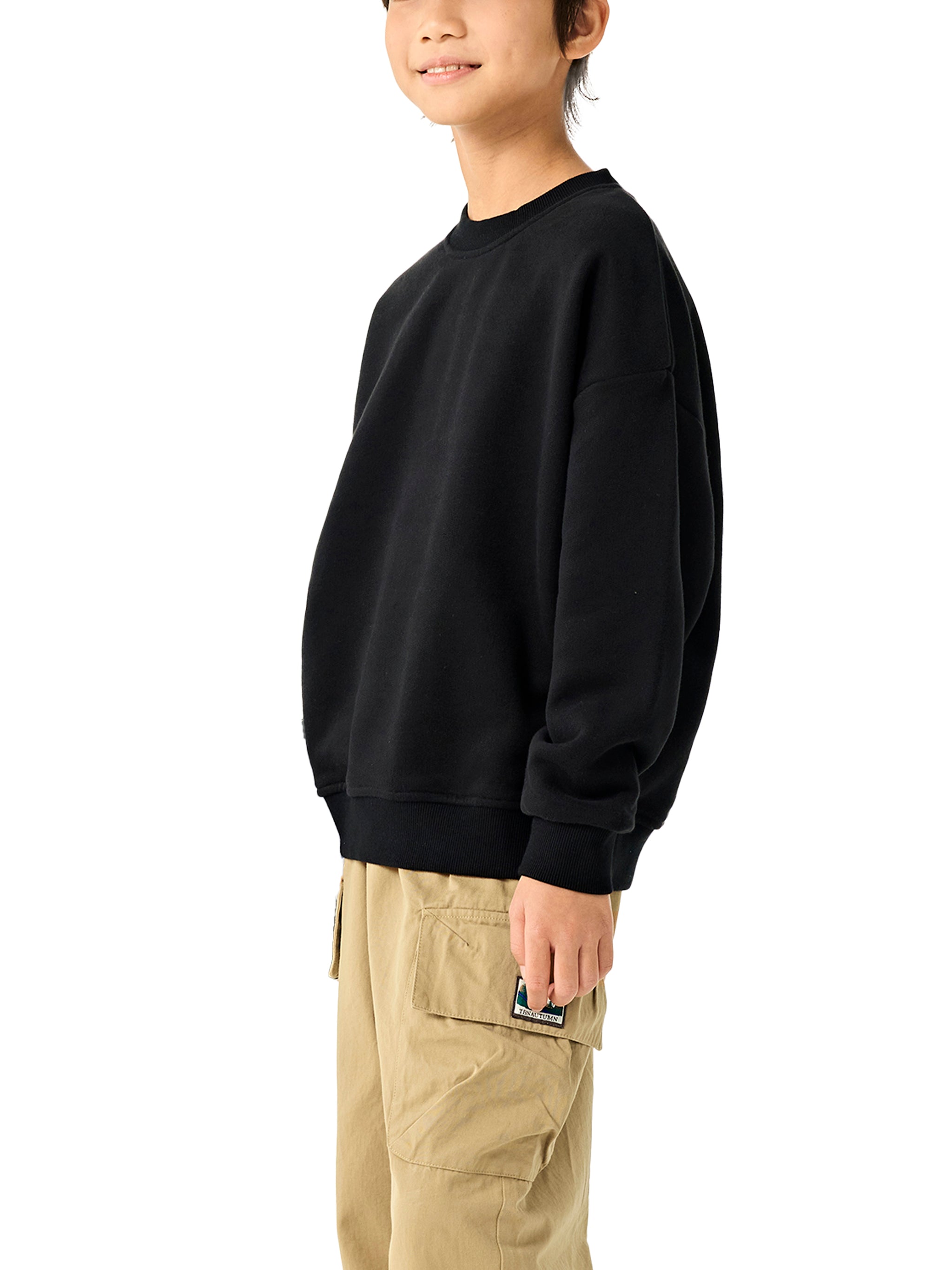 Essential Fleece Kids' Crewneck Sweatshirt_IYKYK