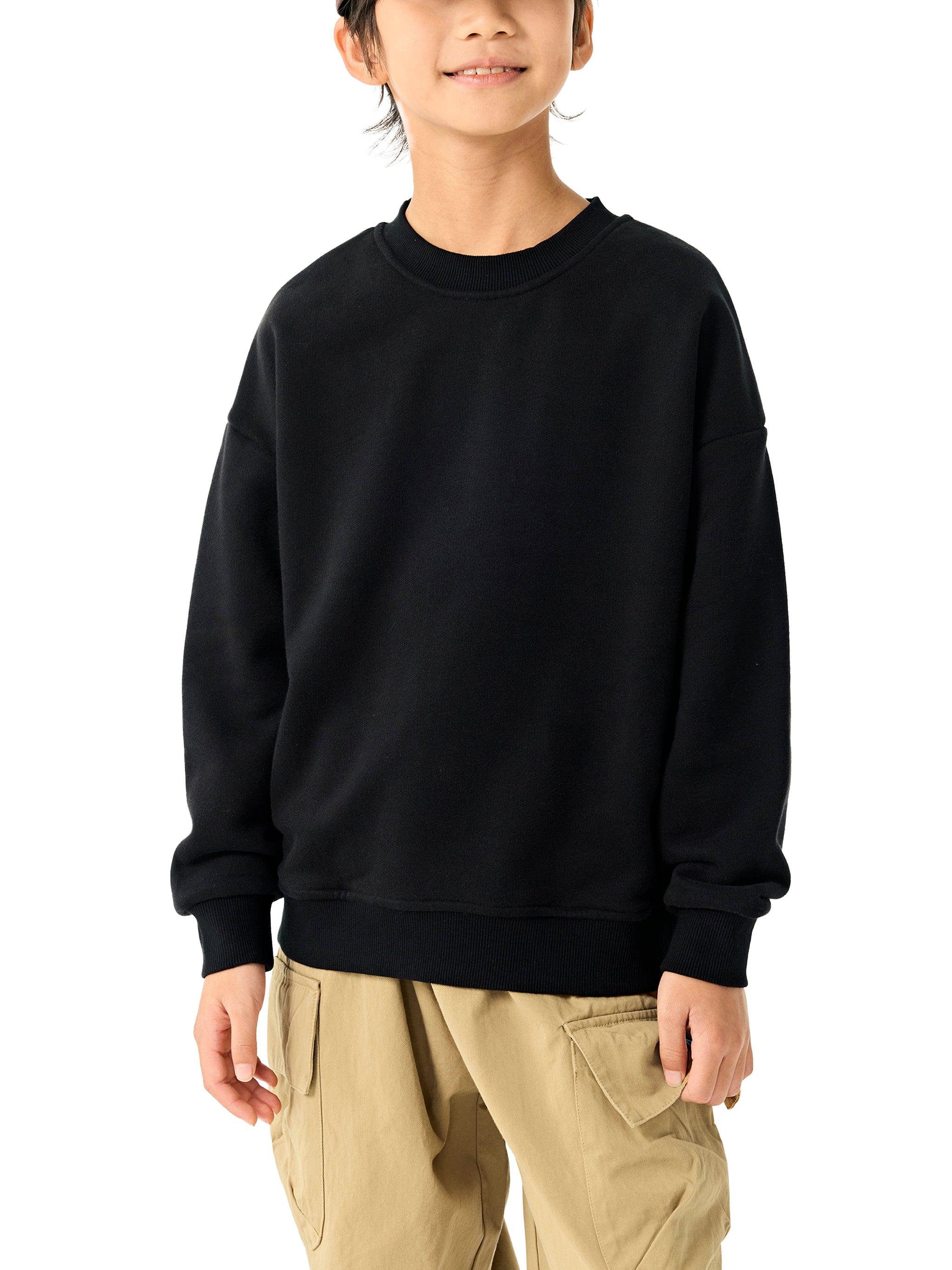 Essential Fleece Kids' Crewneck Sweatshirt_IYKYK