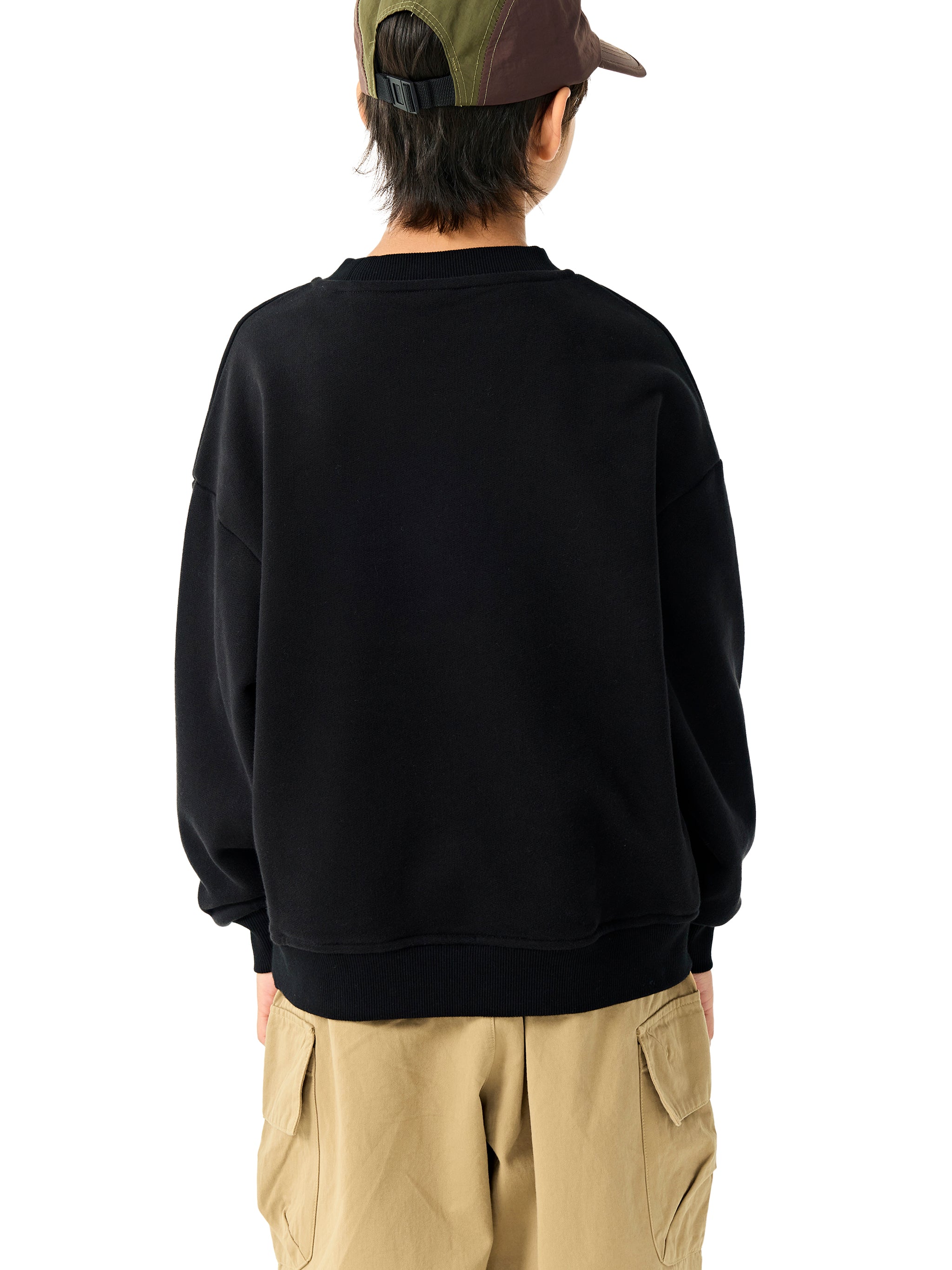 Essential Fleece Kids' Crewneck Sweatshirt_IYKYK